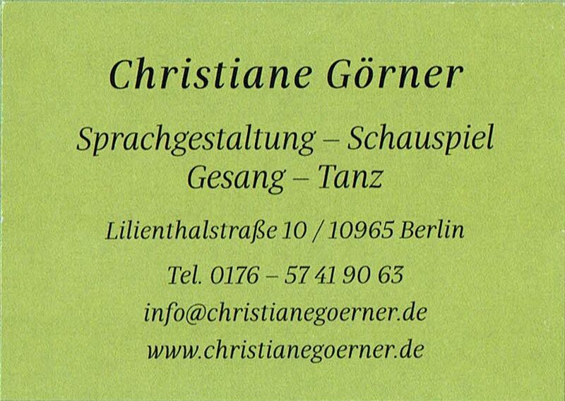 Datei:Schauspiel Tanz Gesang Christiane Görner 1.jpg